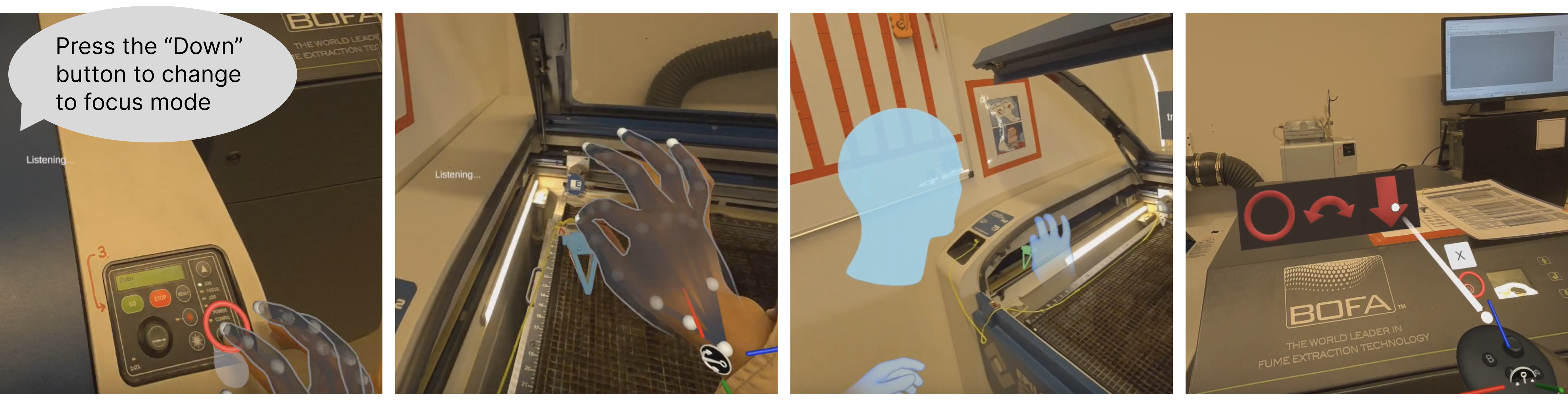 Demo of the interface